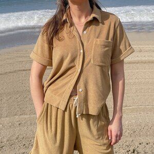 Alex Mill Benny Set - Golden Flax Terry Cloth